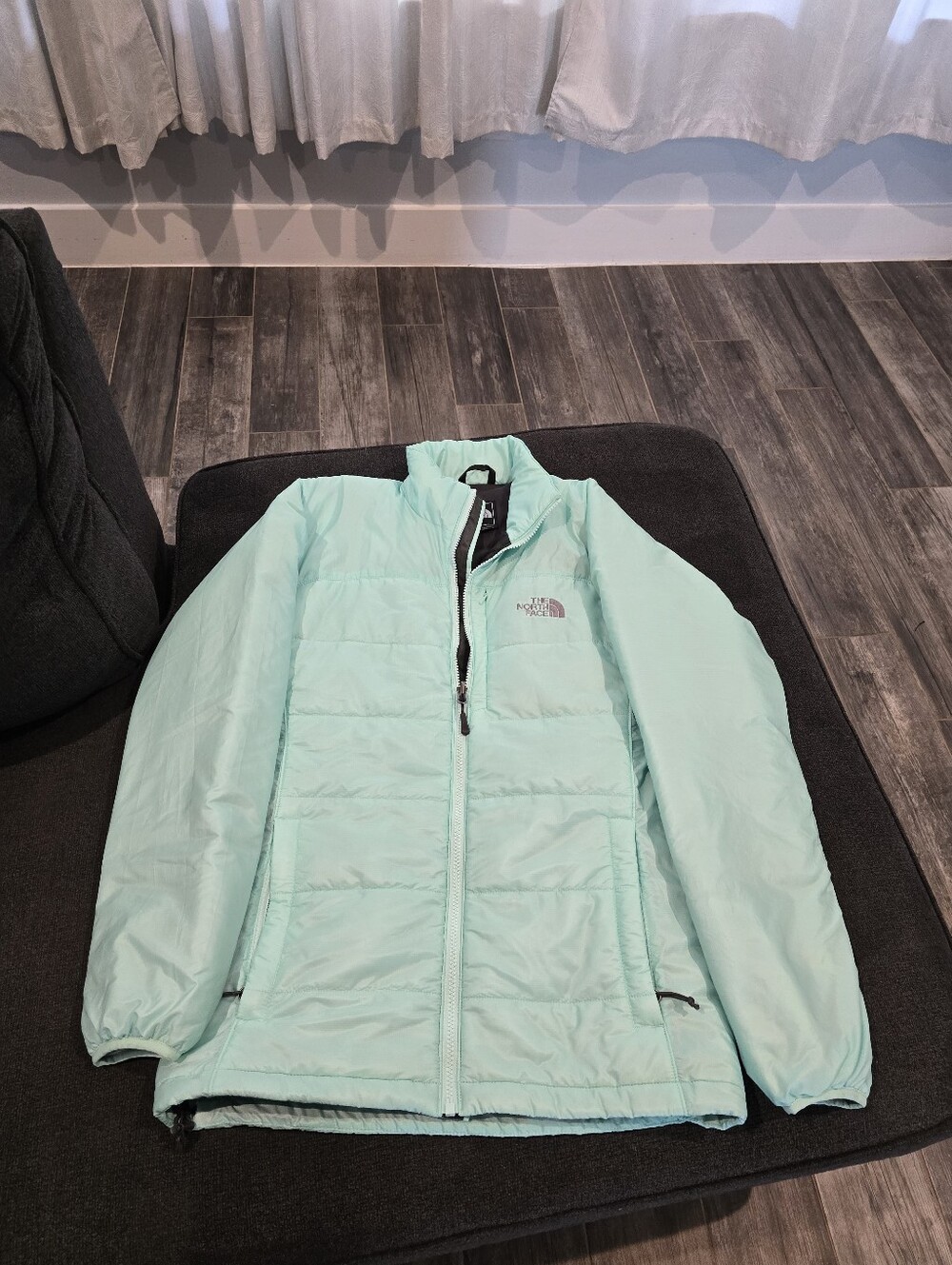 The North Face Women's Light Mint Green Insulated Jacket